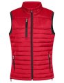 Dames Hoodie Bodywarmer HRM 1302 Rood